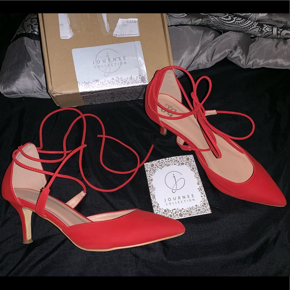 Red Journee Heels